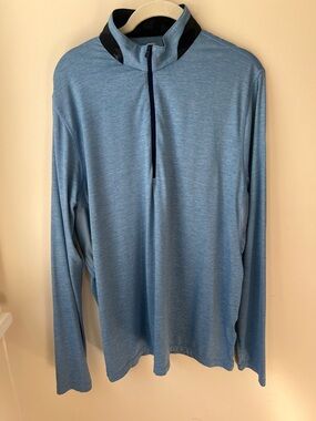 Greyson 1/4 Zip Mockneck Performance Shirt Golf Large L